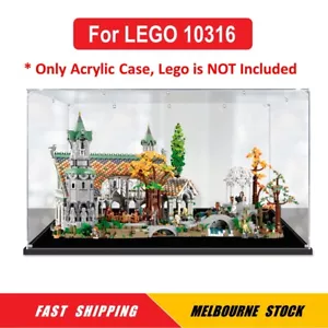 Display Case for LEGO 10316 ICONS The Lord Of The Rings Rivendell Dust Proof - Picture 1 of 5