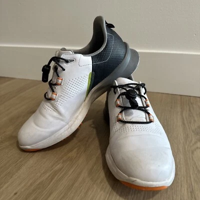 FootJoy FJ Fuel Strato Lite Zapatos Para Hombres 8 Golf Sin Tacos Blanco Negro Tenis Foto 1 de 4