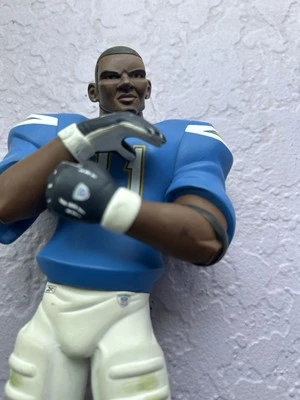 NFL All Star Vinyl Ladanian Tomlinson 11" Figure Series 1 Missing Helmet ,ball - Image 1 of 4