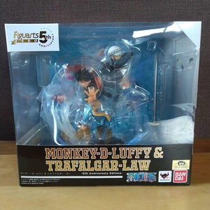TAMASHII NATIONS Figuarts ZERO Monkey D. Luffy Trafalgar Law 5th Anniver NEW - Picture 1 of 5
