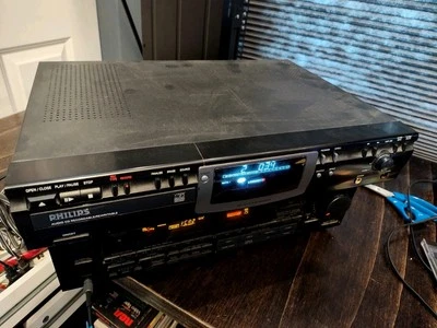 Philips CDR770 Audio CD Stereo Recorder Writer Tested Working No Remote - Image 1 of 3