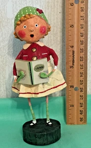 ESC Lori Mitchell - HOLLY the Christmas Caroler - Volkskunst Figur (S27) - Bild 1 von 10