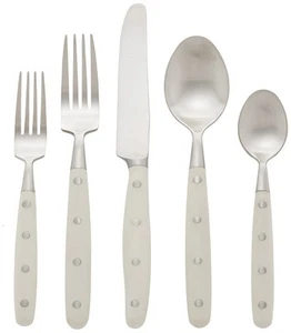 Ginkgo International Lyon 20-Piece Stainless Steel Flatware Place Setting Iv - Picture 1 of 2