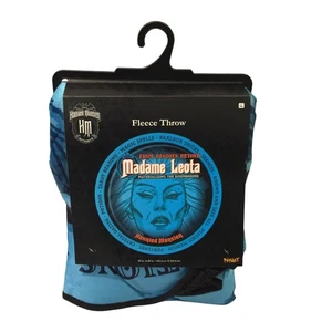 Disney Haunted Mansion MADAME LEOTA From Regions Beyond 60" Circle Fleece Throw - Picture 1 of 4