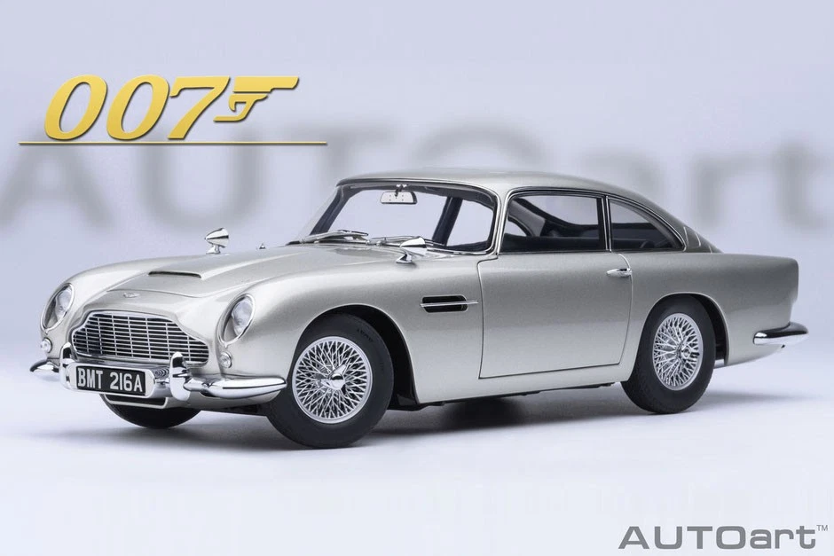 AUTOart 1 18 Aston Martin DB5 007 James Bond Goldfinger Diecast Model Car 70296