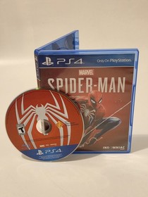 Marvel Spider-Man (PlayStation 4, 2018) Clean, Smoke Free ~ Tested, Plays Great 