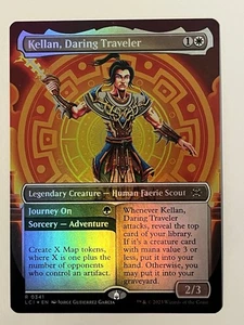 Kellan, Daring Traveler (Borderless) the Lost Caverns of Ixalan Foil MTG NM - Picture 1 of 2
