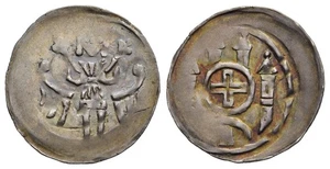 FITZ BRANDENBURG PREUSSEN ASKANIER PFENNIG DENAR MITTELALTER SILBER ±QQQ1378 - Bild 1 von 1