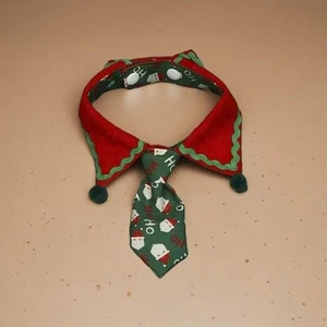 Christmas Pet Bow Tie Cute Dog Cat Neck Tie for Photo Party Costume Gift Set - Picture 1 of 8
