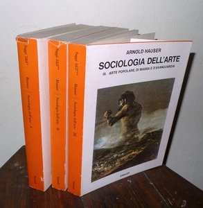 Arnold Hauser,SOCIOLOGIA DELL'ARTE.3 voll.,1977 Einaudi - Imagen 1 de 10