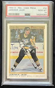 JAROMIR JAGR ROOKIE RC • 1990 O-PEE-CHEE PREMIER #50 PSA 10 GEMA COMO NUEVA 💎 HOF - Imagen 1 de 2