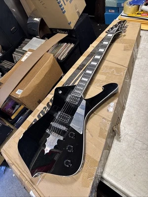 2024 Ibanez PS60-BK Paul Stanley Signature srs Electric Guitar (Black) - Iceman - Image 1 of 4