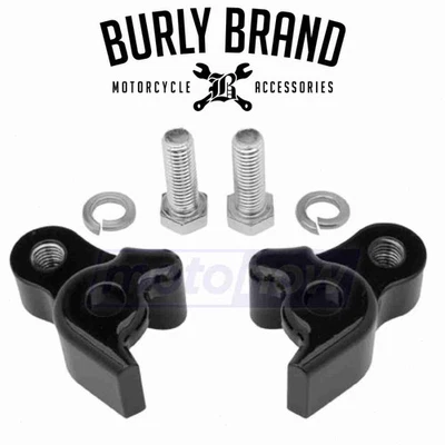 Burly Brand Lowering Blocks for 1997-2001 Harley Davidson FLHTCUI Electra rm Foto 1 de 4