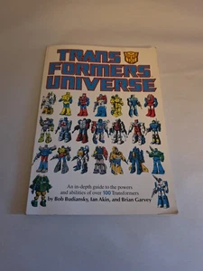 Vintage 1987 Transformers Universe Guide Vol 1 1st Print RARE HTF G/VG - Picture 1 of 10