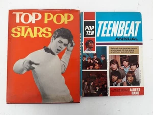 Vintage Teen Pop Star Annuals 1960s Bundle Top Pop Stars and Teenbeat Book - Picture 1 of 8