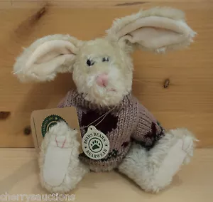 UBOT BUNNY RABBIT Boyds Sweater Heart 10" archive collection HOPKINS plush - Picture 1 of 6