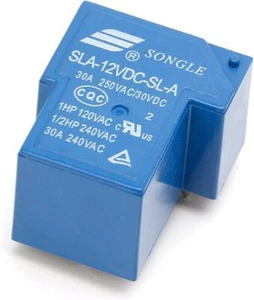 SLA-12VDC-SL-A Relè 5 PIN 12V 30A Relè di Alimentazione Alta Corrente Bobina Potenza PCB Relè - Foto 1 di 8
