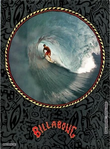 1989 Billabong Ryan Keenan Estampado Anuncio Pared Arte Decoración Foto de Hank - Imagen 1 de 1