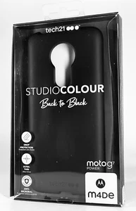 Ultra Thin Drop Protection Slim Hard Case For Motorola Moto G7 Power - Black - Picture 1 of 2