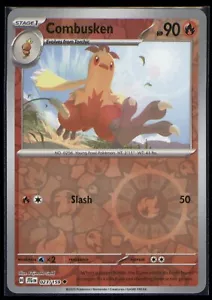 POKEMON JOURNEY TOGETHER REVERSE HOLO- COMBUSKEN 023/159 - Picture 1 of 2
