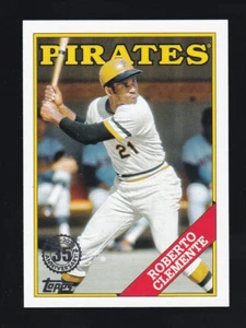 Topps Serie 2 #2T88-46 Roberto Clemente 1988 Topps Throwback 2023 - Imagen 1 de 2