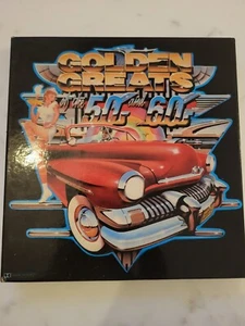 GOLDEN GREATS OF THE 50'S AND 60'S - CASSETTE BOX SET SEALED AS NEW - Picture 1 of 4