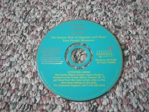 Family Album Creator Creative Wonders CD - Picture 1 of 1