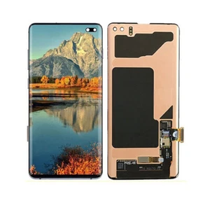 Digitalizador de pantalla LCD pantalla táctil OLED para Samsung Galaxy S10+ Plus G975F + marco - Imagen 1 de 11