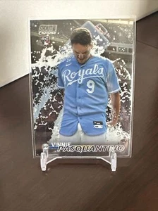 2023 Topps Stadium Club - Vinnie Pasquantino - #280 Chrome Parallel ROYALS - Picture 1 of 2