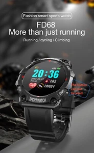 Montre connectée B33 avec écran rond pour documents fréquence cardiaque Bluetoot - Foto 1 di 4