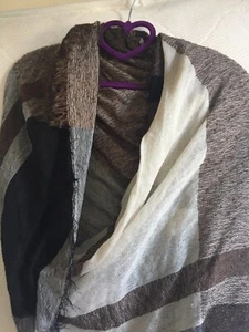 $ 60 INC International Concepts Damenschal braun/beige Farbe 1 Größe - Bild 1 von 4