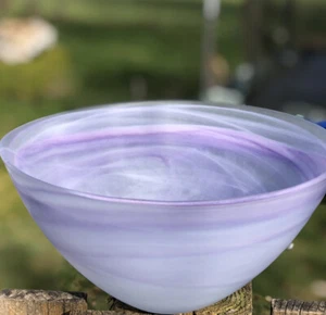 Insalatiera glassata Portmeirion Dawn Swirl tacchino 4” x 8” nuova vintage 1970 - Foto 1 di 12