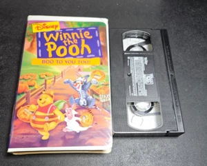 Winnie The Pooh : Boo To You Too! (VHS, 1997) Kids Animated Disney Halloween - Picture 1 of 4