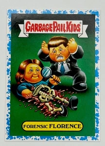 2016 Garbage Pail Kids Prime Slime Trashy TV #4b FORENSIC FLORENCE Blue /99 - Picture 1 of 2