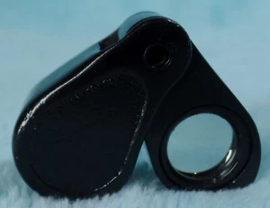 d Vintage VIBROPRIBOR Russian Glass Magnifier 10X Loupe Bakelite X10 4534 - Bild 1 von 3