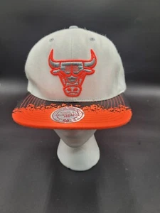 Mitchell & Ness Chicago Bulls Infrared Snapback Hat - Picture 1 of 10
