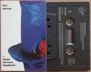 BOY GEORGE - TENSE NERVOUS HEADACHE (VIRGIN 409253630) 1988 GERMANY CASSETTE - Picture 1 of 3