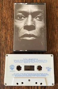MILES DAVIS Tutu AUDIO CASSETTE TAPE 1986 Warner Bros 25490-4 Jazz RARE - Picture 1 of 6