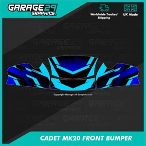 CADET KART MK20 VORDERE STOßSTANGE AUFKLEBER KIT - MATRIX - FARBE 3 - ANPASSBAR - Bild 1 von 3