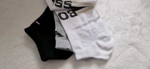 New ankle Hugo Boss Armani Tom mix men 3 pack socks Uk 8-12 Euro 41-46 N3 W Blac - Picture 1 of 1