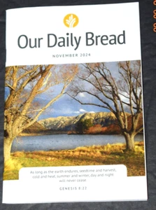 "OUR DAILY BREAD," Prayer BOOKLET ODB Ministries, 32 Pages, Nov 2024, New - Picture 1 of 3
