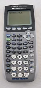 Texas Instruments TI-84 Plus Silber Edition grafischer Taschenrechner gelb - kein Cover - Bild 1 von 6