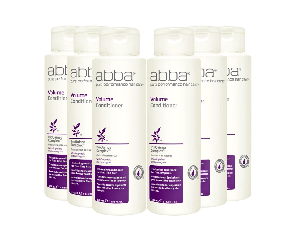 ABBA Volume Conditioner - Limp Hair while Boosting Body 8 Oz Set of 6 - Image 1 of 4