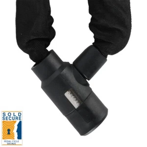 Oxford GP 2M 10 mm Motorcycle Chain & Lock Motorbike Scooter Bicycle Security - Picture 1 of 8