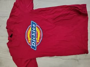 Dickies red t-shirt medium - Picture 1 of 2