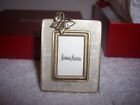 Jay Strongwater Neiman Marcus Mini Photo Frame Enamel Crystal Easel or Clip