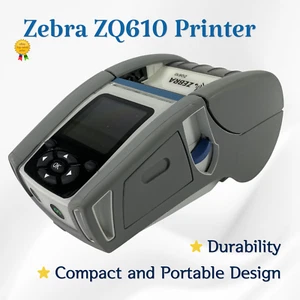 Zebra ZQ610 - Tragbar Barcode Thermal Drucker 203 Dpi - ohne Akku, Nein Adapter - Bild 1 von 10