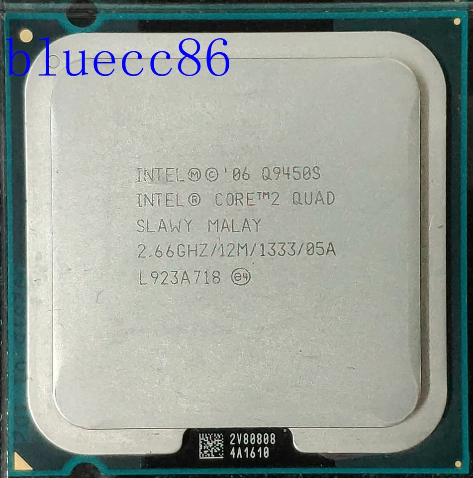Intel Core 2 Quad Q9450S Desktop  LGA 775 45nm 65W TDP CPU Processor - Image 1 of 1
