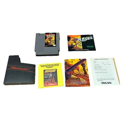 8 Eyes (Nintendo Entertainment System, 1990) NES Cartridge, Manual & Poster EUC - Image 1 of 4