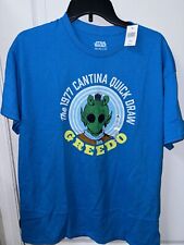 Disney Parks Star Wars The 1977 Cantina Quick Draw Greedo Shirt Size L NWT!